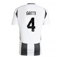 Juventus Federico Gatti #4 Hjemmedrakt 2024-25 Kortermet